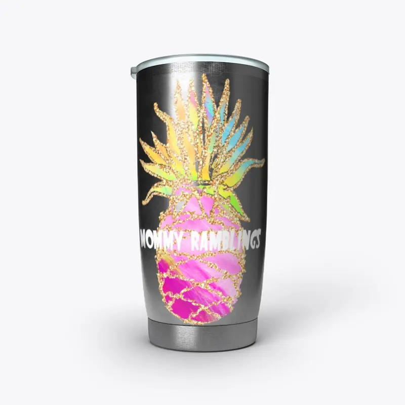 Pineapple Tumbler and Accessories 